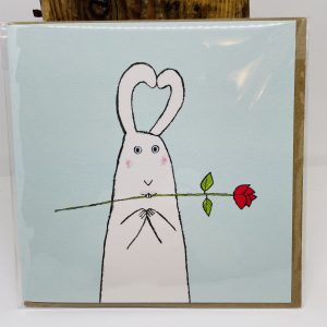 Rabbit With Rose