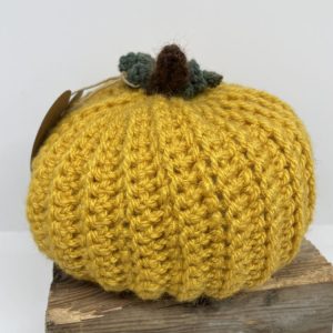 Hand Knitted Pumpkin L