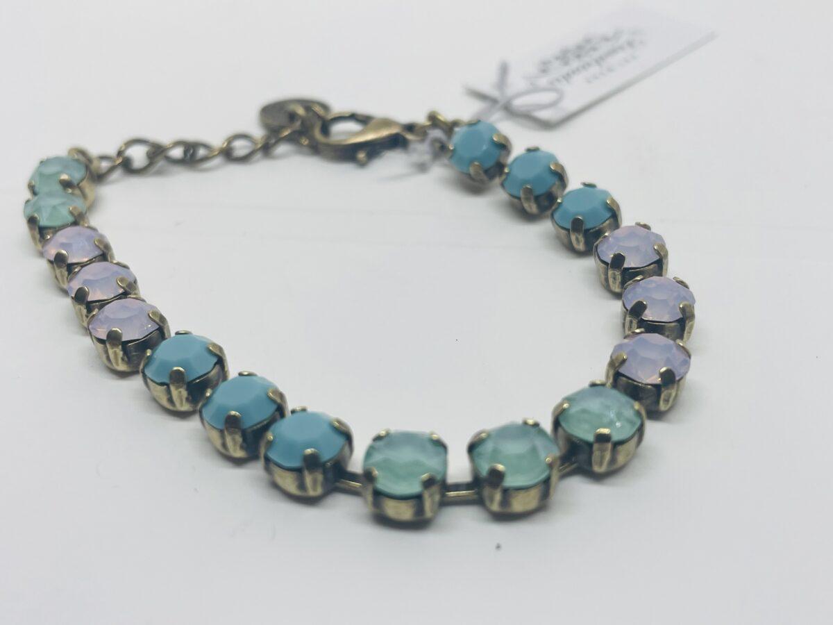Art Wear Dimitriadis Turquoise & Pastel Crystal Bracelet | Medi Gifts