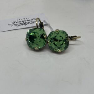 Dimitriadis Crystal Drop Earring / Mint Green