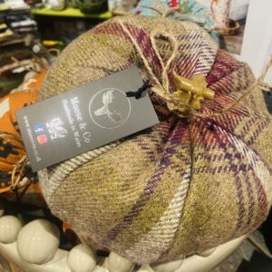 Large Tweed Pumpkin