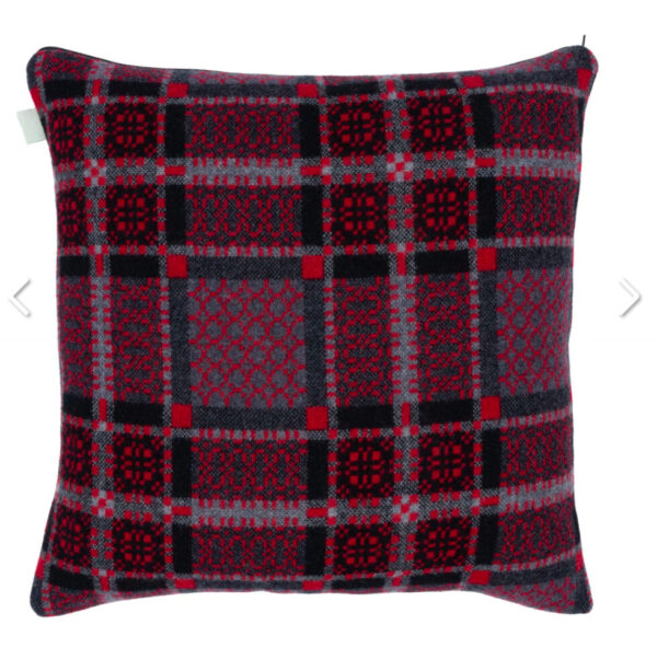 Melin Tregwynt Knot Garden 'Draig' Cushion - Image 2