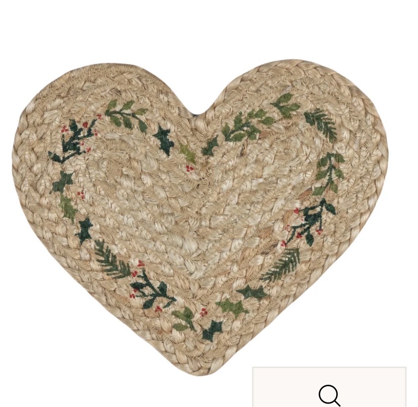 Jute Holly & Berry Christmas Table Runner - Image 2